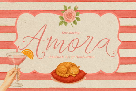 Amora Script: Crafting a Cozy, Romantic Brand Identity