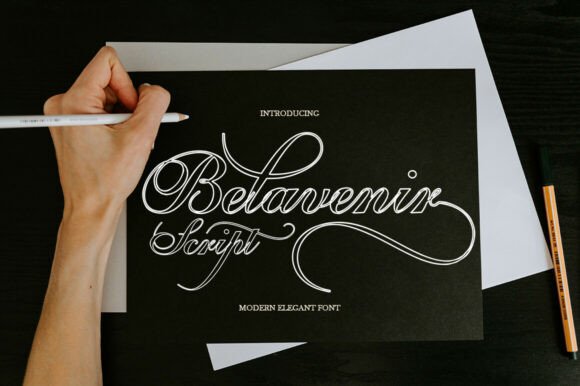Belavenir Script: Crafting Timeless Brand Elegance