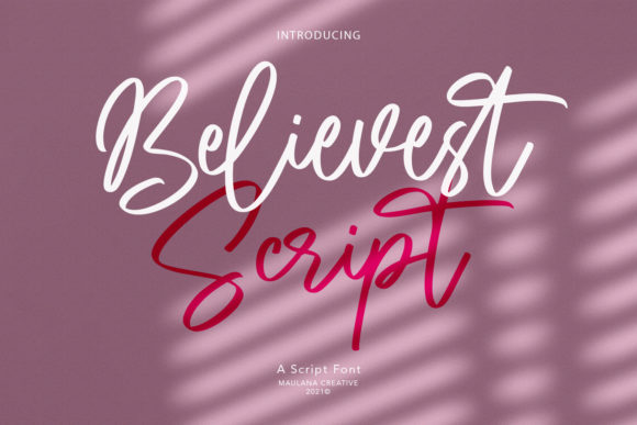Believest Script: The Versatile Cursive for Modern Brands