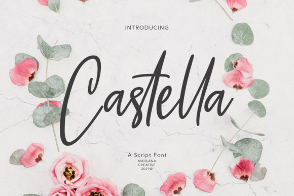 Castella Script: A Flowing Handwritten Font for Modern Design