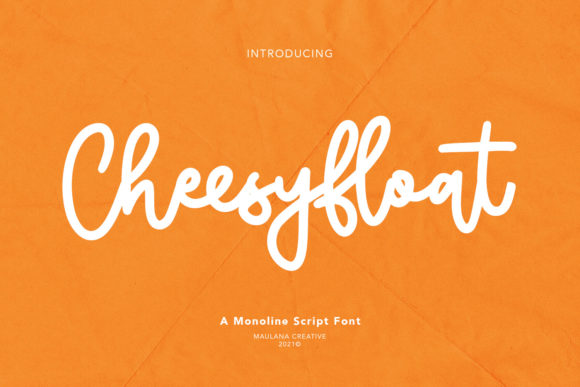 Cheesyfloat Script: The Whimsical Typeface for Modern Brands