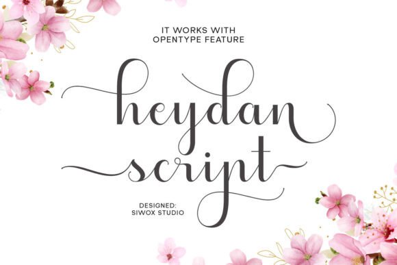 Heydan Script: A Fresh Touch for Modern Design Projects