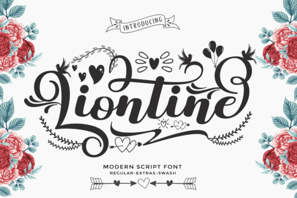 Liontine Script: Crafting Elegance in Every Curve