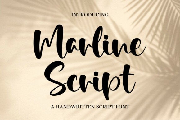 Marline Script: The Handwritten Font for Modern Brands