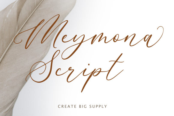 Meymona Script: Graceful Typography for Modern Projects