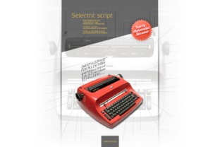 Selectric Script: Bridging Typewriter Charm and Handwritten Warmth