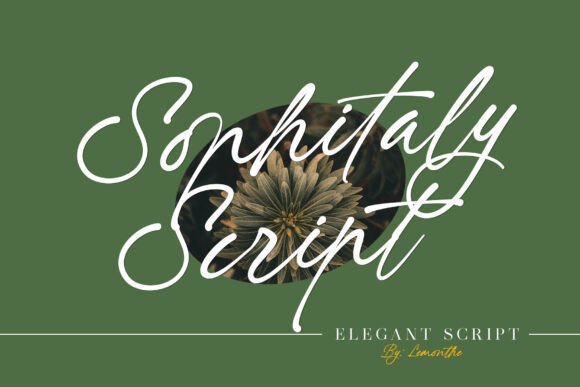 Sophitaly Script: A Modern Script Font for Real Projects