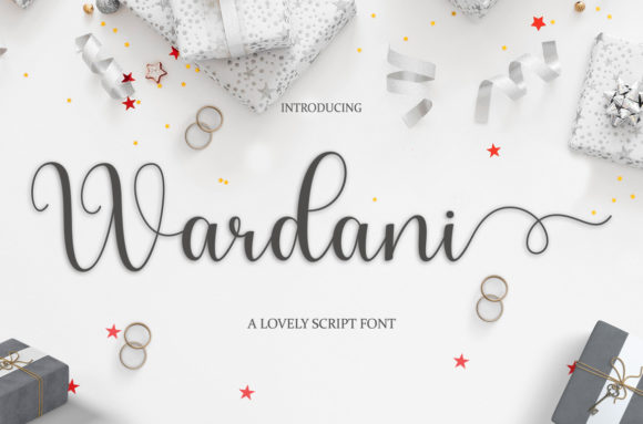 Wardani Script: The Dazzling Font for Your Next Design