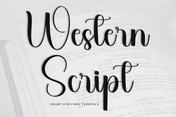 Western Script: A Creative Font for Meaningful Design