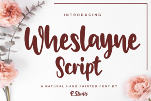 Wheslayne Script: A Fresh Approach to Handwritten Design